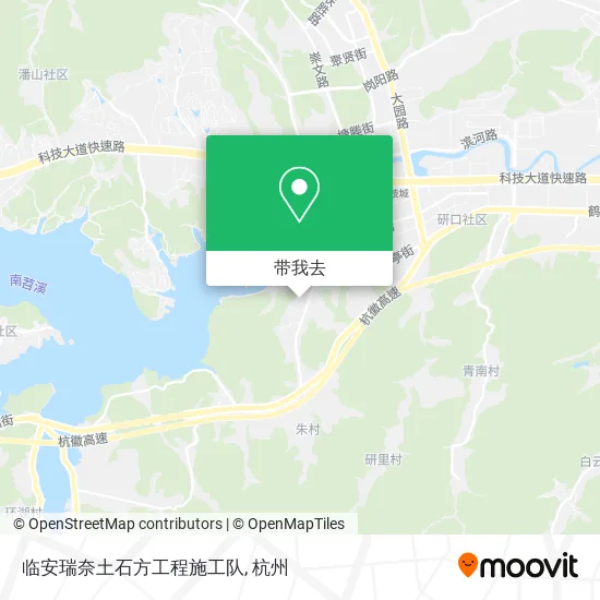 临安瑞奈土石方工程施工队地图