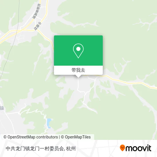 中共龙门镇龙门一村委员会地图