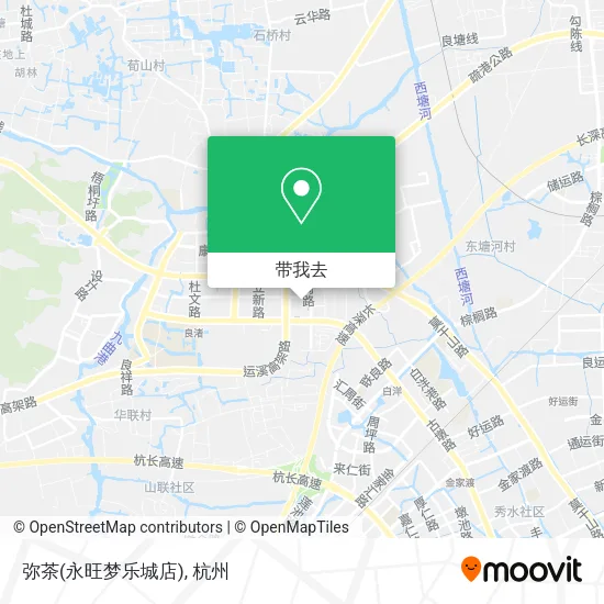 弥茶(永旺梦乐城店)地图