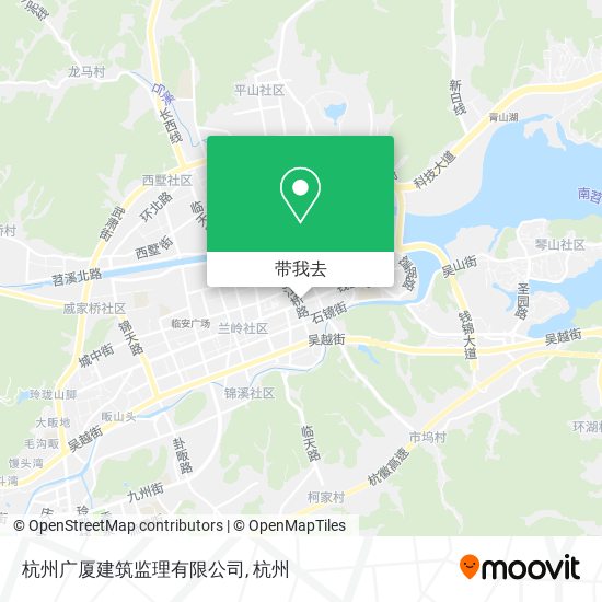 杭州广厦建筑监理有限公司地图