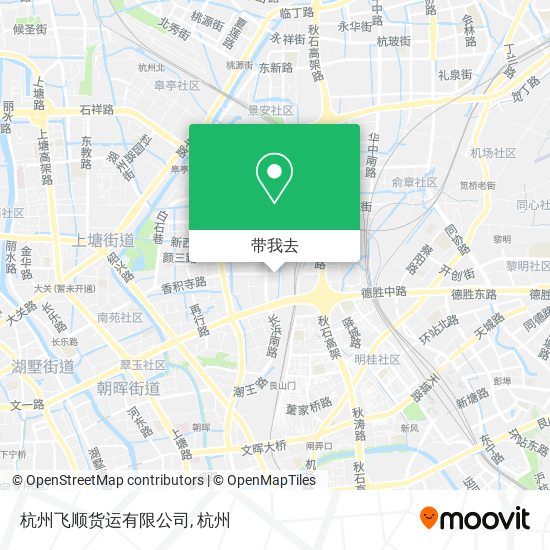 杭州飞顺货运有限公司地图