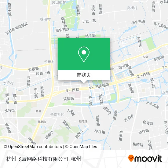 杭州飞辰网络科技有限公司地图