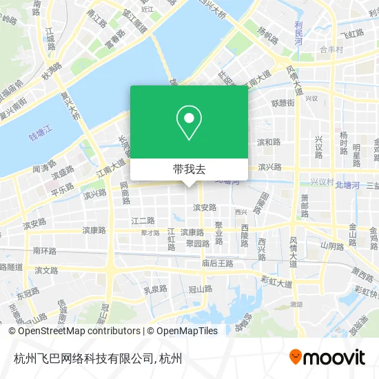 杭州飞巴网络科技有限公司地图