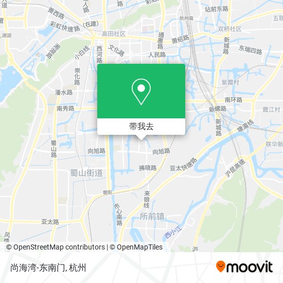 尚海湾-东南门地图