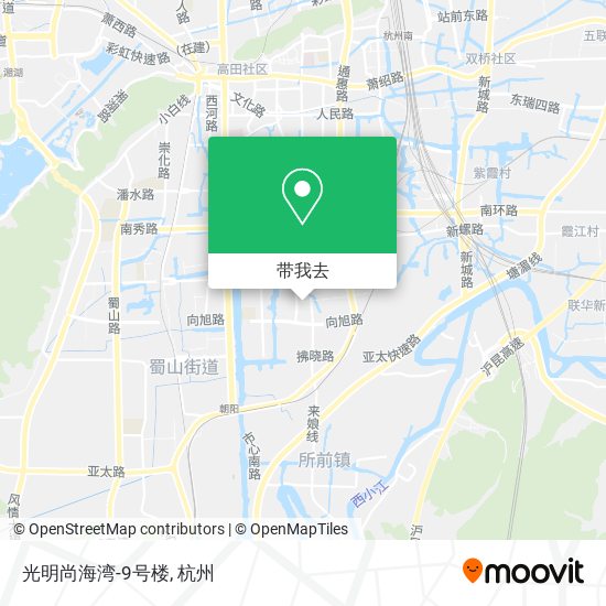 光明尚海湾-9号楼地图