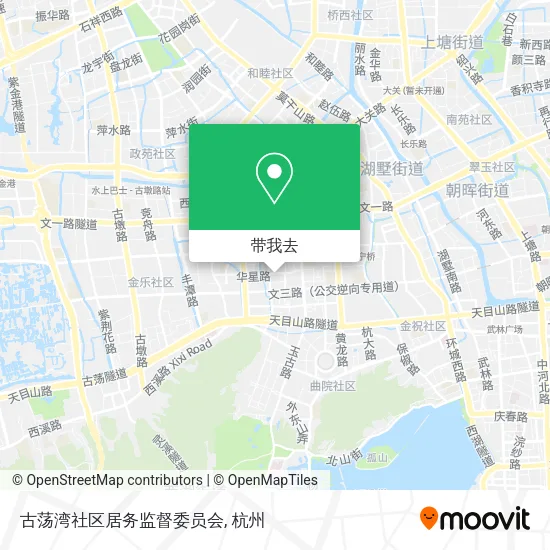古荡湾社区居务监督委员会地图