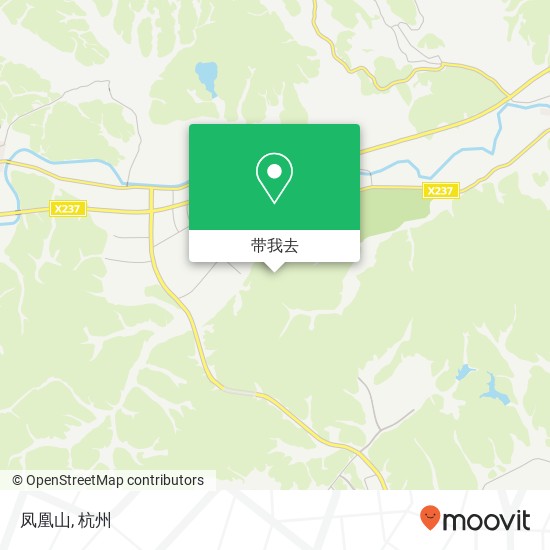 凤凰山地图