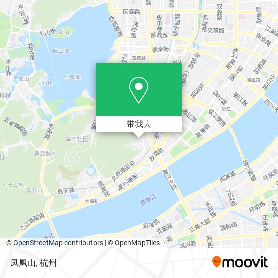 凤凰山地图