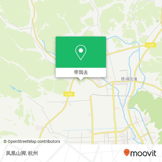 凤凰山脚地图