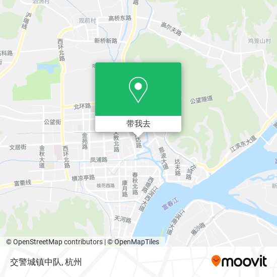 交警城镇中队地图