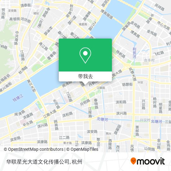 华联星光大道文化传播公司地图