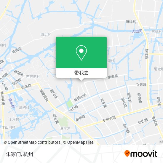 朱家门地图