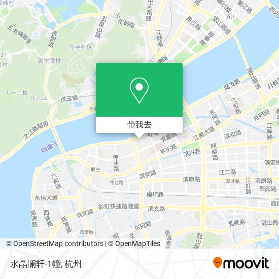 水晶澜轩-1幢地图