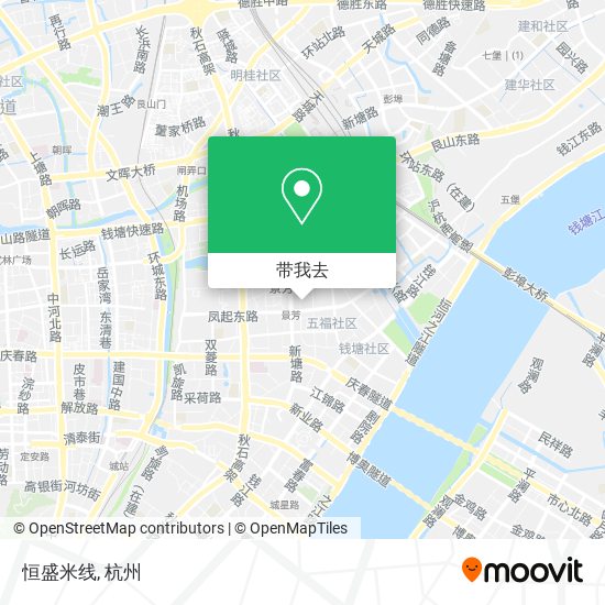 恒盛米线地图