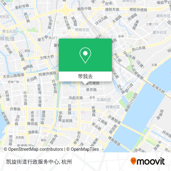 凯旋街道行政服务中心地图