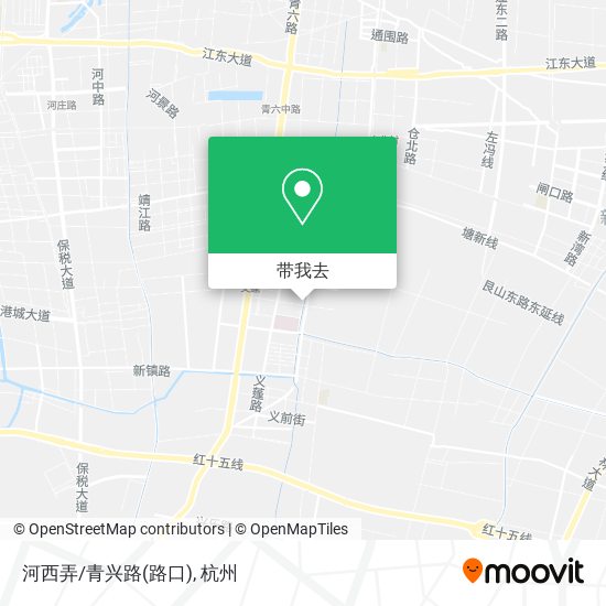 河西弄/青兴路(路口)地图