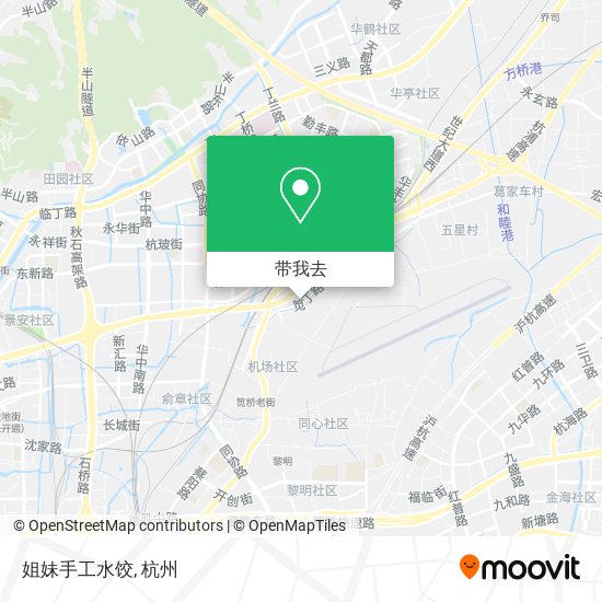 姐妹手工水饺地图