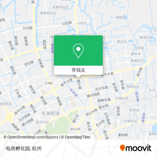 电商孵化园地图