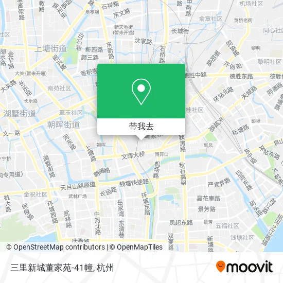 三里新城董家苑-41幢地图