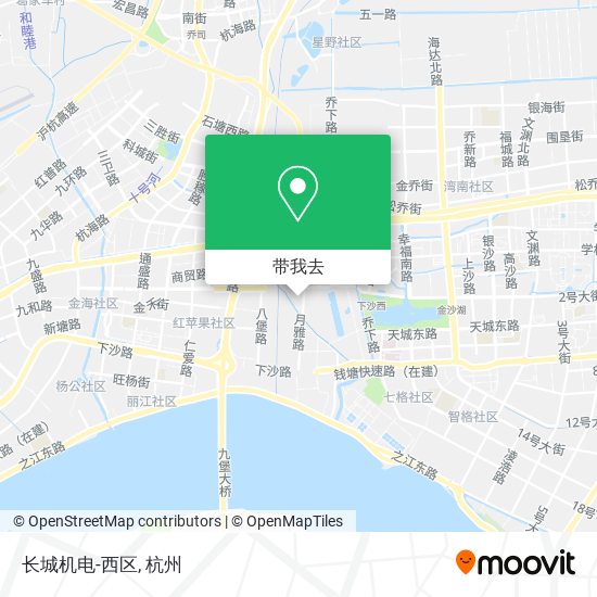 长城机电-西区地图