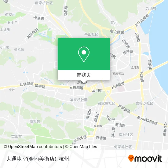 大通冰室(金地美街店)地图