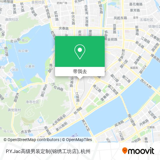 P.Y.Jac高级男装定制(锦绣工坊店)地图