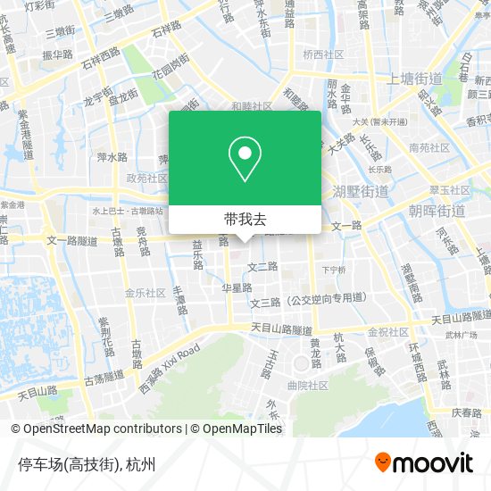 停车场(高技街)地图