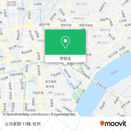 云河家园-11幢地图