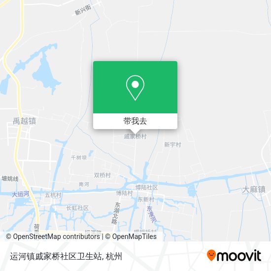 运河镇戚家桥社区卫生站地图