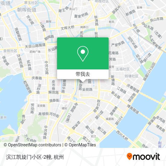 滨江凯旋门小区-2幢地图