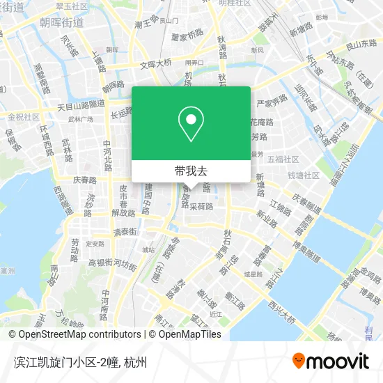 滨江凯旋门小区-2幢地图