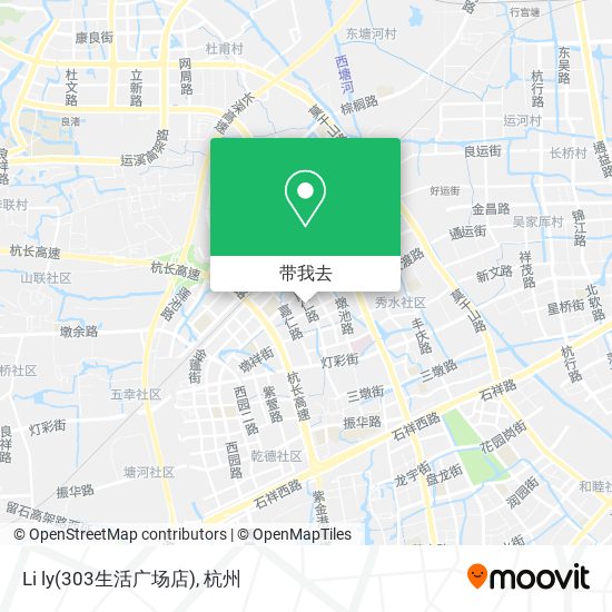 Li ly(303生活广场店)地图