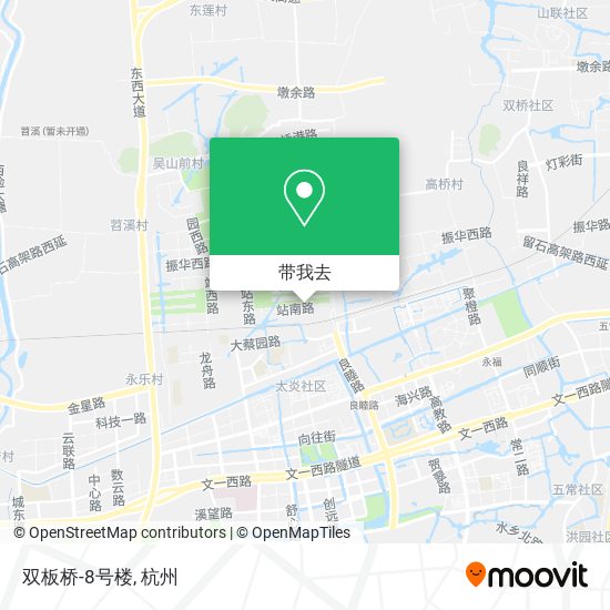 双板桥-8号楼地图