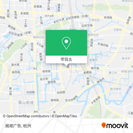 湘潮广告地图