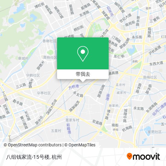 八组钱家流-15号楼地图