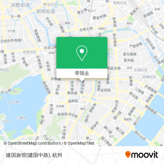 建国旅馆(建国中路)地图