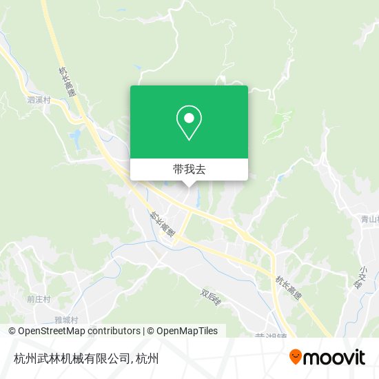 杭州武林机械有限公司地图