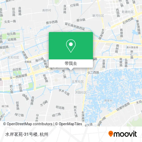 水岸茗苑-31号楼地图