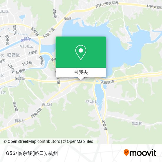 G56/临余线(路口)地图