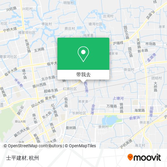 士平建材地图