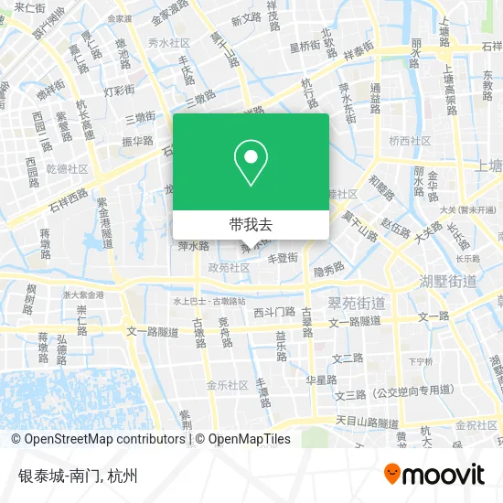 银泰城-南门地图