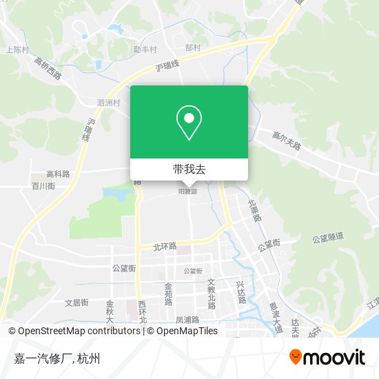 嘉一汽修厂地图