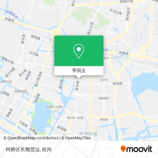 柯桥区长顺货运地图