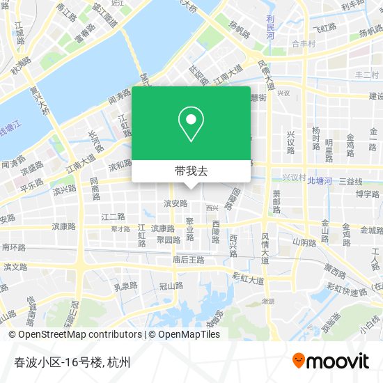春波小区-16号楼地图