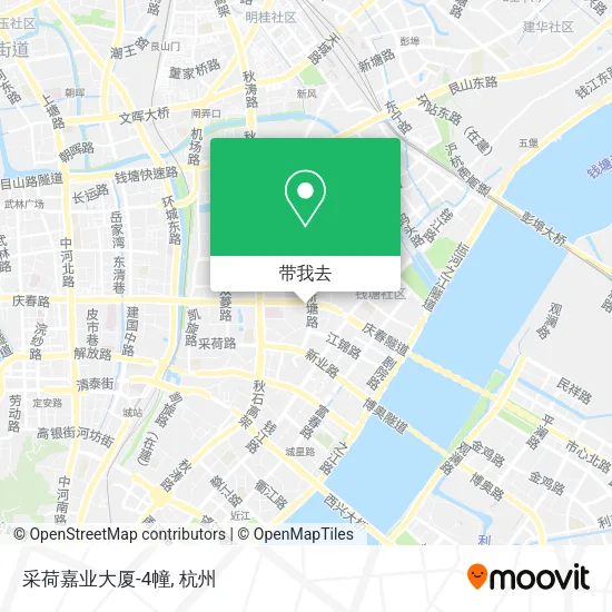 采荷嘉业大厦-4幢地图