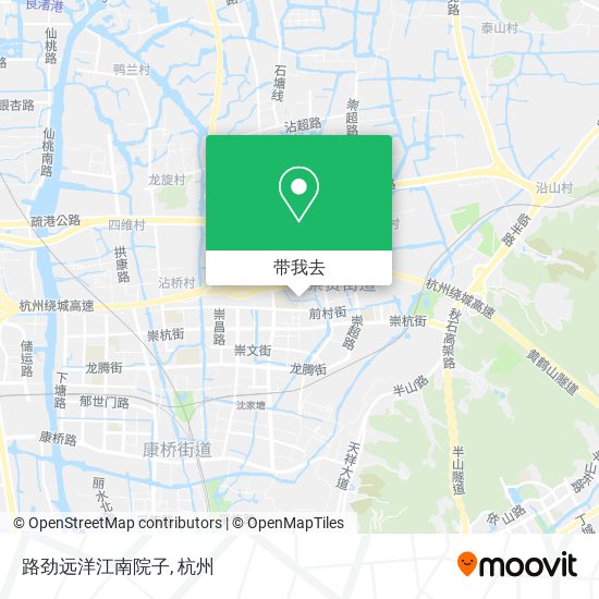 路劲远洋江南院子地图