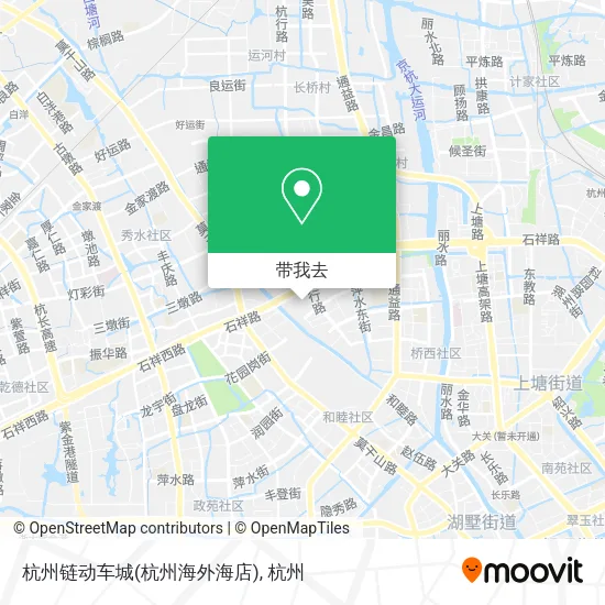 杭州链动车城(杭州海外海店)地图