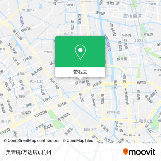 美壹碗(万达店)地图