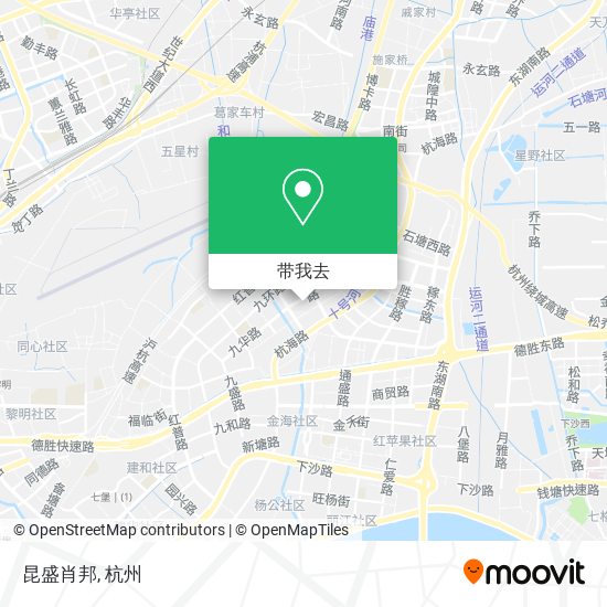 昆盛肖邦地图