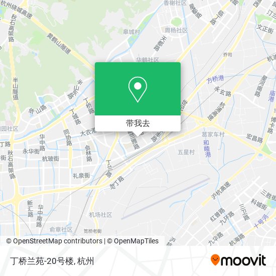 丁桥兰苑-20号楼地图